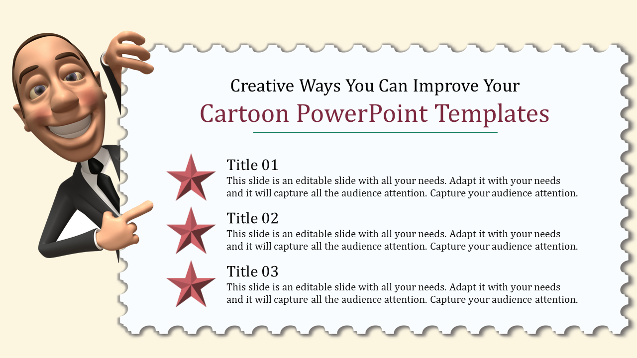 Free - Affordable Cartoon PowerPoint Presentation Templates